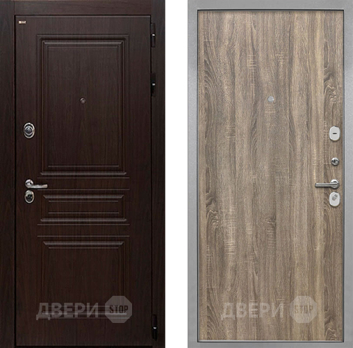 Дверь Интекрон (INTECRON) Брайтон Тиковое Дерево Гладкая Дуб турин в Лыткарино