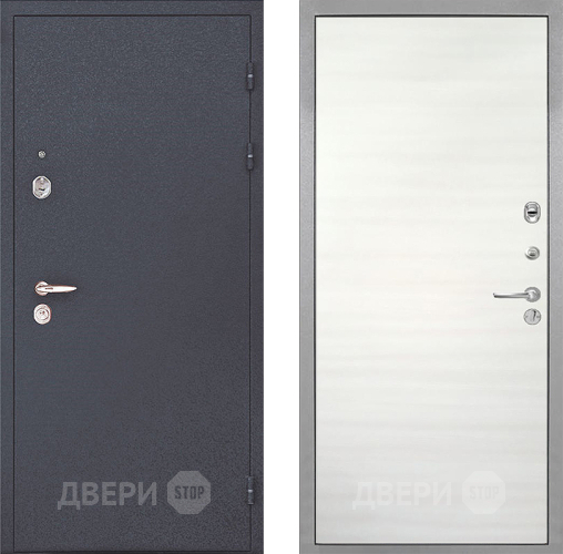 Входная металлическая Дверь Интекрон (INTECRON) Колизей Гладкая Дуб сильвер поперечный в Лыткарино