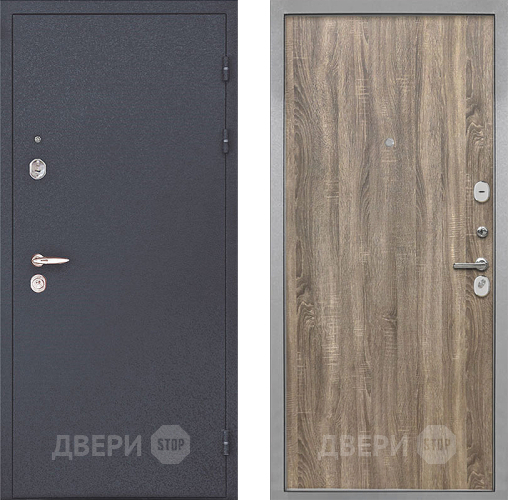 Входная металлическая Дверь Интекрон (INTECRON) Колизей Гладкая Дуб турин в Лыткарино