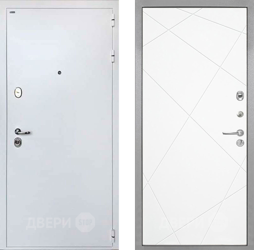 Входная металлическая Дверь Интекрон (INTECRON) Колизей White Лучи-М Софт милк в Лыткарино