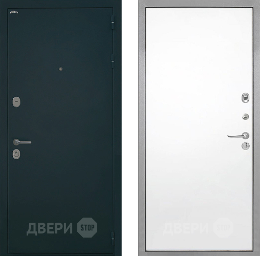 Входная металлическая Дверь Интекрон (INTECRON) Греция Гладкая Силк Сноу в Лыткарино