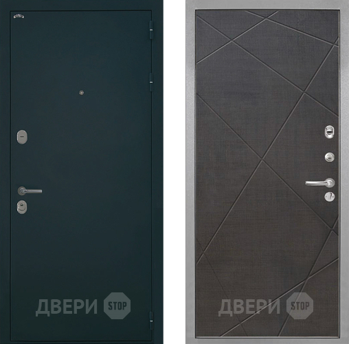 Входная металлическая Дверь Интекрон (INTECRON) Греция Лучи-М Венге распил кофе в Лыткарино