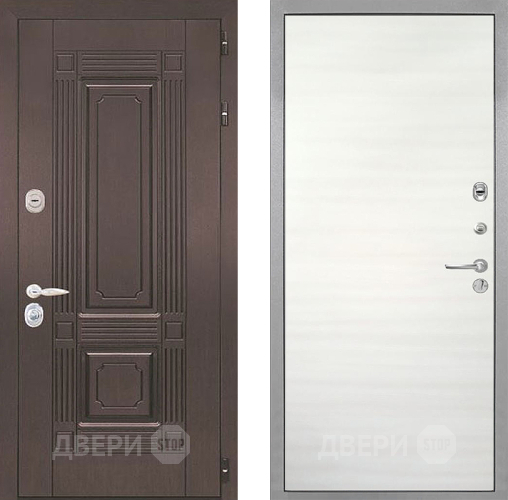 Дверь Интекрон (INTECRON) Италия Гладкая Дуб сильвер поперечный в Лыткарино