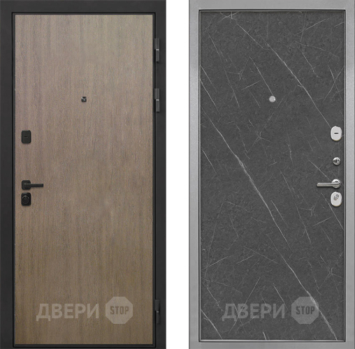 Дверь Интекрон (INTECRON) Профит Black Венге Коричневый Гладкая Гранит лава оникс в Лыткарино
