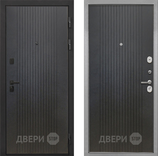 Входная металлическая Дверь Интекрон (INTECRON) Профит Black ФЛ-295 ФЛ-295 Лофт черный в Лыткарино