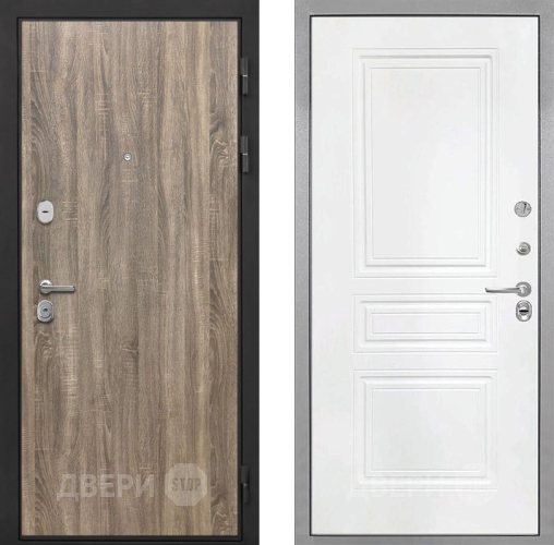 Дверь Интекрон (INTECRON) Гектор Дуб Турин ФЛ-243 Белый матовый в Лыткарино