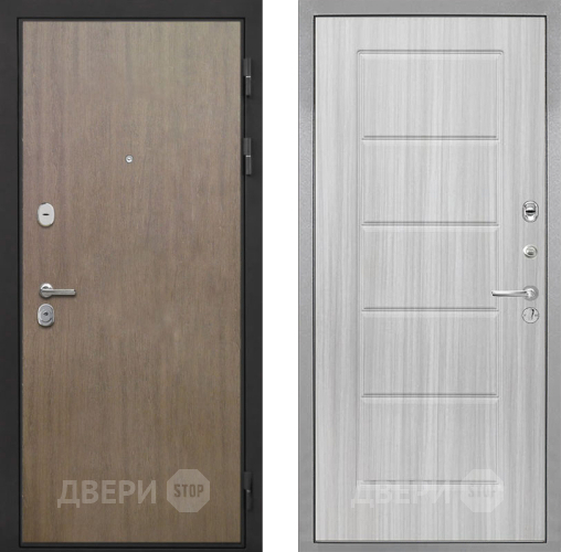 Входная металлическая Дверь Интекрон (INTECRON) Гектор Венге Коричневый ФЛ-39 Сандал белый в Лыткарино