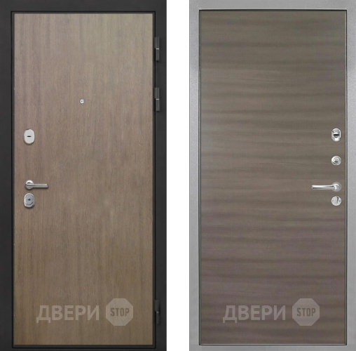 Входная металлическая Дверь Интекрон (INTECRON) Гектор Венге Коричневый Гладкая Дуб тоскано поперечный в Лыткарино
