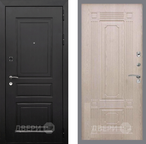 Входная металлическая Дверь Рекс (REX) 6 Венге FL-2 Беленый дуб в Лыткарино