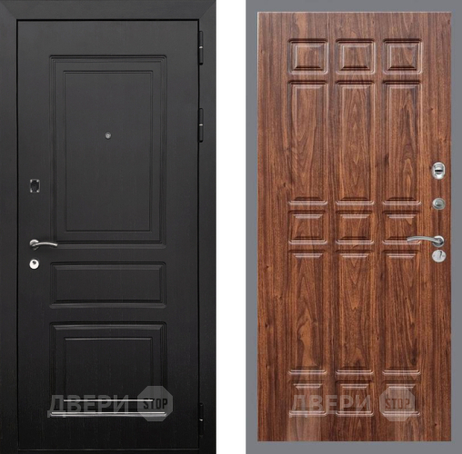 Входная металлическая Дверь Рекс (REX) 6 Венге FL-33 орех тисненый в Лыткарино