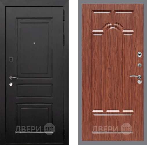 Входная металлическая Дверь Рекс (REX) 6 Венге FL-58 орех тисненый в Лыткарино