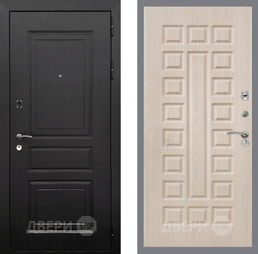 Входная металлическая Дверь Рекс (REX) 6 Венге FL-183 Беленый дуб в Лыткарино