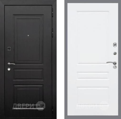 Входная металлическая Дверь Рекс (REX) 6 Венге FL-243 Силк Сноу в Лыткарино