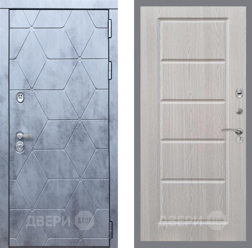 Входная металлическая Дверь Рекс (REX) 28 FL-39 Беленый дуб в Лыткарино