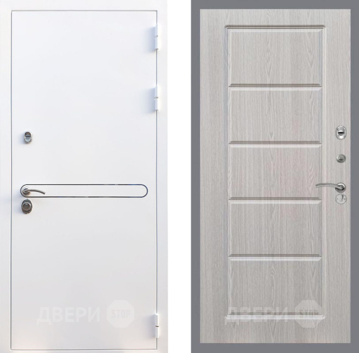 Входная металлическая Дверь Рекс (REX) 27 FL-39 Беленый дуб в Лыткарино