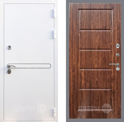 Входная металлическая Дверь Рекс (REX) 27 FL-39 орех тисненый в Лыткарино