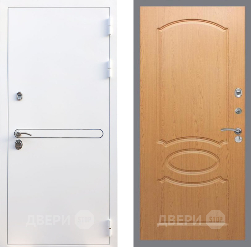 Входная металлическая Дверь Рекс (REX) 27 FL-128 Дуб в Лыткарино