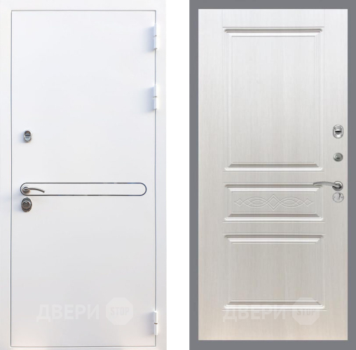 Входная металлическая Дверь Рекс (REX) 27 FL-243 Лиственница беж в Лыткарино