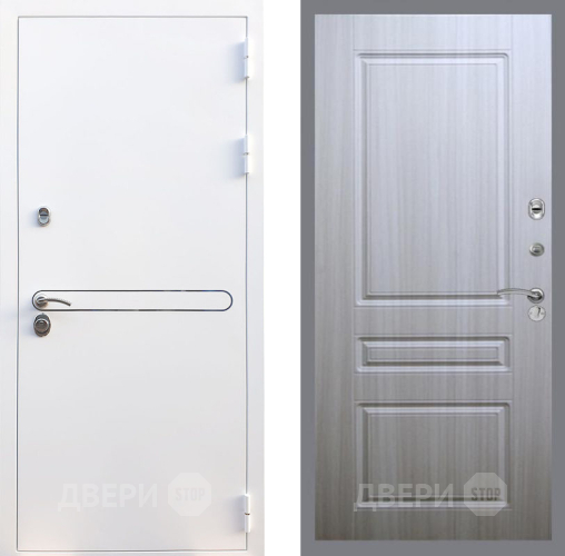 Входная металлическая Дверь Рекс (REX) 27 FL-243 Сандал белый в Лыткарино