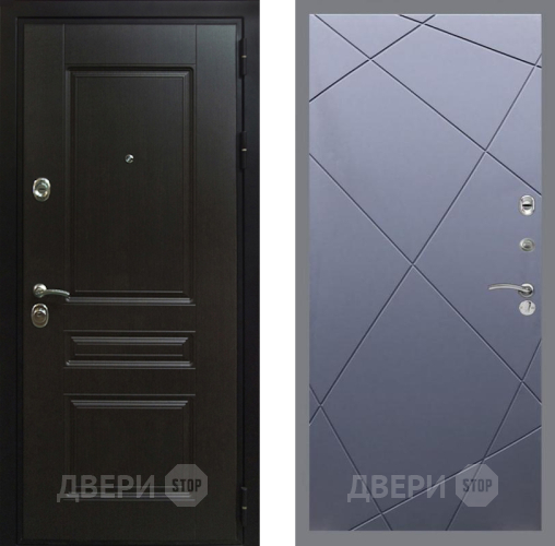 Входная металлическая Дверь Рекс (REX) Премиум-Н FL-291 Силк титан в Лыткарино