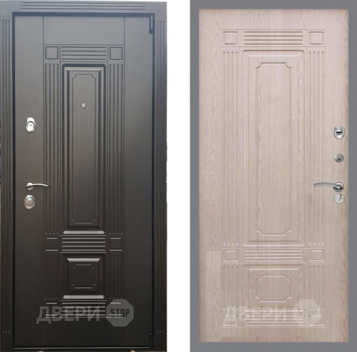 Входная металлическая Дверь Рекс (REX) 9 FL-2 Беленый дуб в Лыткарино