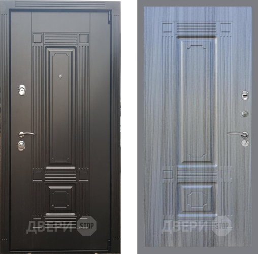 Входная металлическая Дверь Рекс (REX) 9 FL-2 Сандал грей в Лыткарино