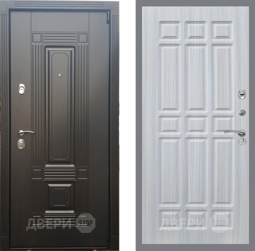 Входная металлическая Дверь Рекс (REX) 9 FL-33 Сандал белый в Лыткарино