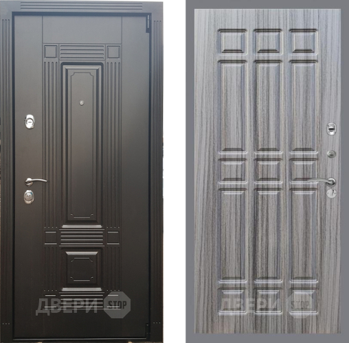 Входная металлическая Дверь Рекс (REX) 9 FL-33 Сандал грей в Лыткарино