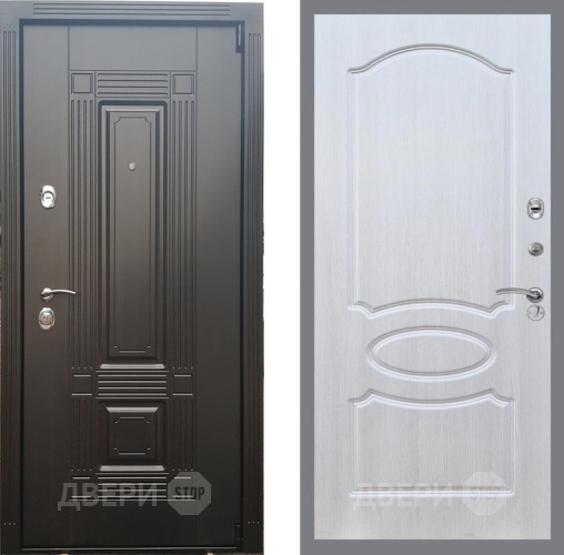 Входная металлическая Дверь Рекс (REX) 9 FL-128 Лиственница беж в Лыткарино