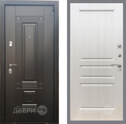 Входная металлическая Дверь Рекс (REX) 9 FL-243 Лиственница беж в Лыткарино