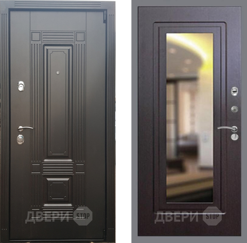 Входная металлическая Дверь Рекс (REX) 9 FLZ-120 Венге в Лыткарино