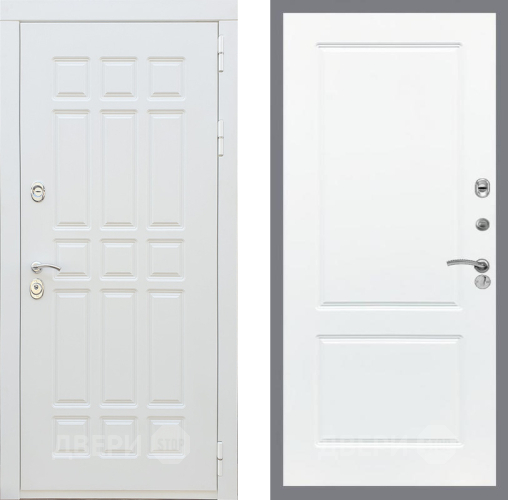 Входная металлическая Дверь Рекс (REX) 8 Силк Сноу FL-117 Силк Сноу в Лыткарино