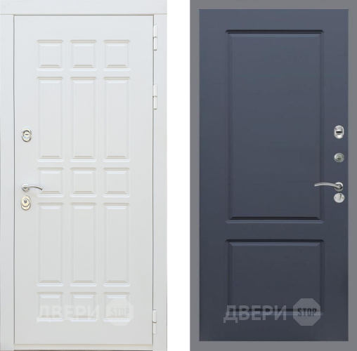 Входная металлическая Дверь Рекс (REX) 8 Силк Сноу FL-117 Силк титан в Лыткарино