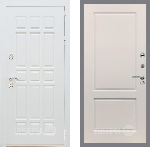 Входная металлическая Дверь Рекс (REX) 8 Силк Сноу FL-117 Шампань в Лыткарино