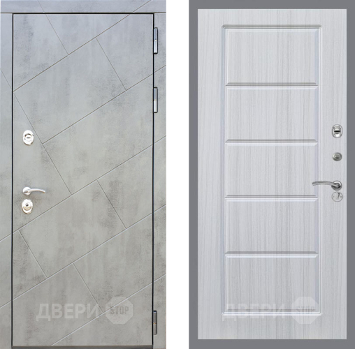 Входная металлическая Дверь Рекс (REX) 22 FL-39 Сандал белый в Лыткарино