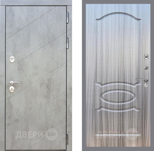 Входная металлическая Дверь Рекс (REX) 22 FL-128 Сандал грей в Лыткарино