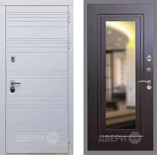 Входная металлическая Дверь Рекс (REX) 14 Силк Сноу FLZ-120 Венге в Лыткарино