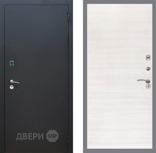 Входная металлическая Дверь Рекс (REX) 1A Черный Муар GL Акация в Лыткарино