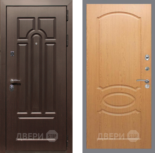 Дверь Рекс (REX) Эврика FL-128 Дуб в Лыткарино