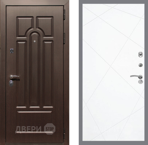 Дверь Рекс (REX) Эврика FL-291 Силк Сноу в Лыткарино