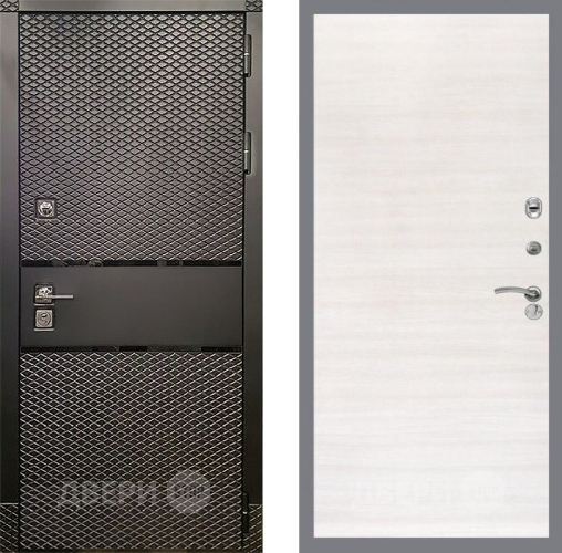 Входная металлическая Дверь Рекс (REX) 15 Черный Кварц GL Акация в Лыткарино