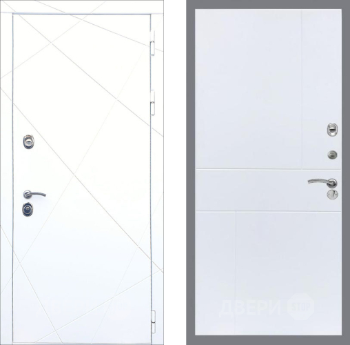 Входная металлическая Дверь Рекс (REX) 13 Силк Сноу FL-290 Силк Сноу в Лыткарино