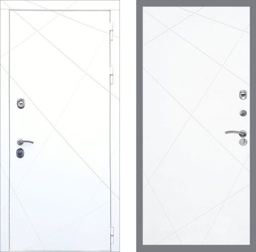 Входная металлическая Дверь Рекс (REX) 13 Силк Сноу FL-291 Силк Сноу в Лыткарино