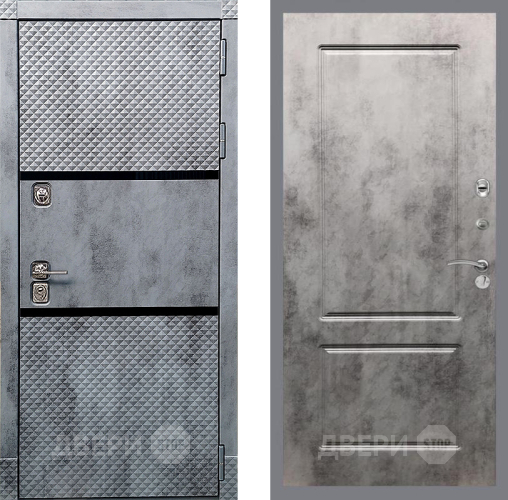 Дверь Рекс (REX) 15 Бетон Темный FL-117 Бетон темный в Лыткарино