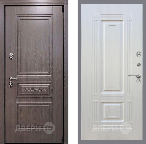 Входная металлическая Дверь Рекс (REX) Премиум-S FL-2 Лиственница беж в Лыткарино