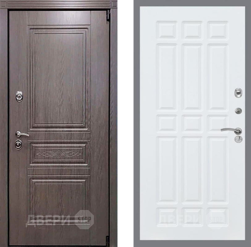 Входная металлическая Дверь Рекс (REX) Премиум-S FL-33 Силк Сноу в Лыткарино