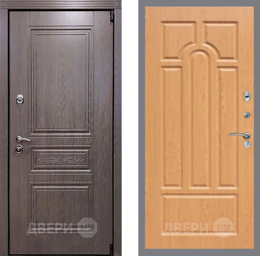Входная металлическая Дверь Рекс (REX) Премиум-S FL-58 Дуб в Лыткарино