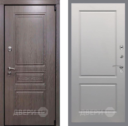 Входная металлическая Дверь Рекс (REX) Премиум-S FL-117 Грей софт в Лыткарино