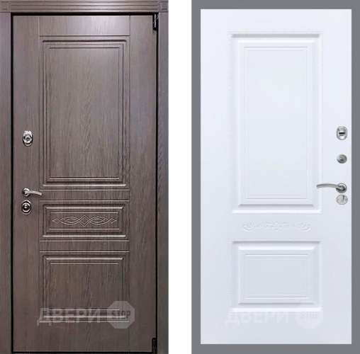 Входная металлическая Дверь Рекс (REX) Премиум-S Смальта Силк Сноу в Лыткарино