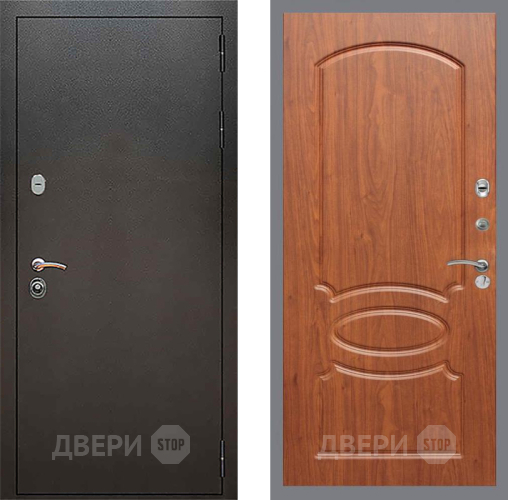 Входная металлическая Дверь Рекс (REX) 5 Серебро Антик FL-128 Морёная берёза в Лыткарино